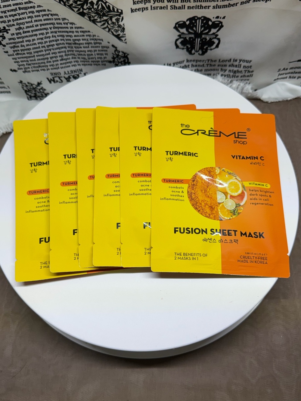 Turmeric + Vitamin C Fusion Sheet Mask (6)